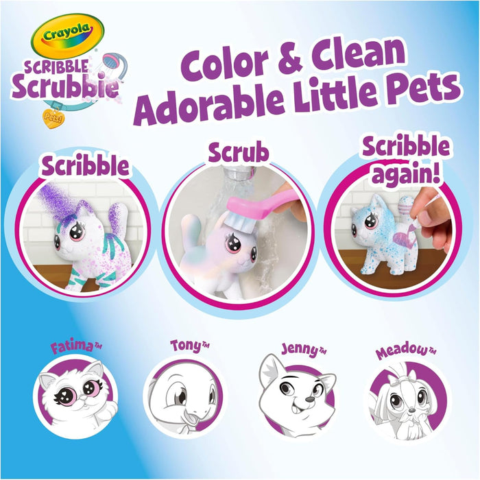Crayola Scribble Scrubbie Pets Spray Boutique Play Set-Arts & Crafts-Crayola-Toycra