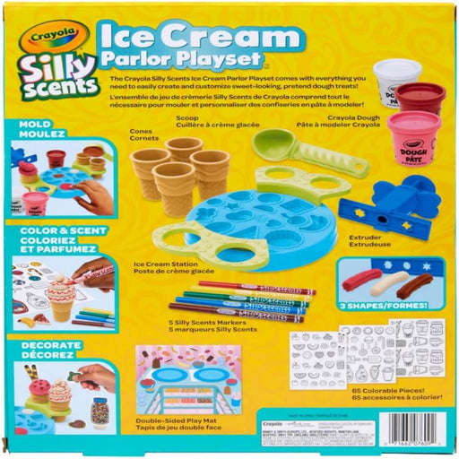 Crayola Silly Scents Ice Cream Parlor Playset-Arts & Crafts-Crayola-Toycra