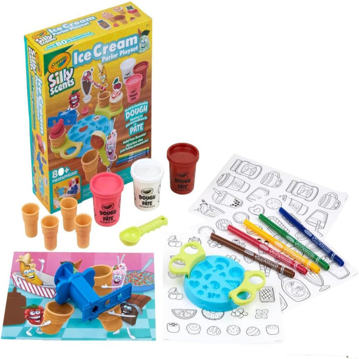 Crayola Silly Scents Ice Cream Parlor Playset-Arts & Crafts-Crayola-Toycra