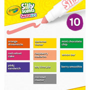 Crayola Silly Scents Sweet Smash Ups, 10 ct Broad Line Markers