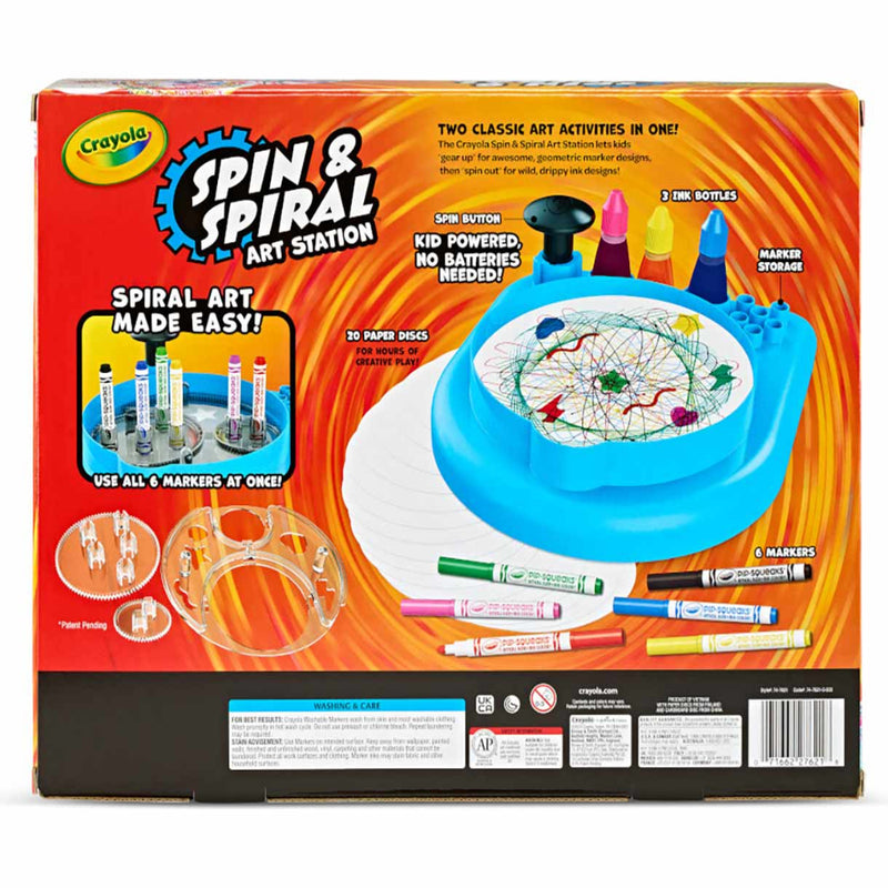 Crayola Spin & Spiral Art Station 2.0