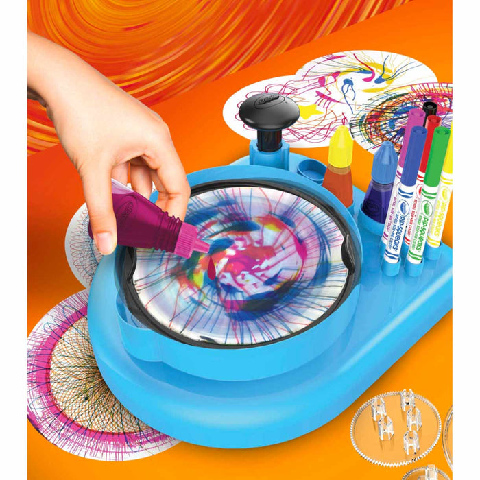 Crayola Spin & Spiral Art Station 2.0-Arts & Crafts-Crayola-Toycra