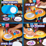 Crayola Spin & Spiral Art Station Deluxe