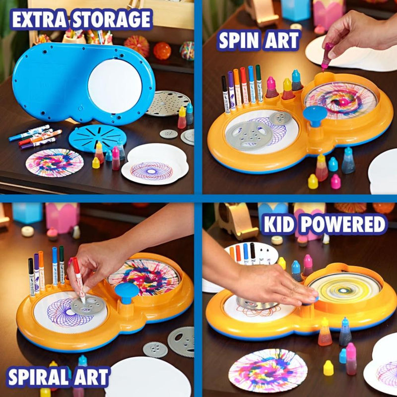 Crayola Spin & Spiral Art Station Deluxe