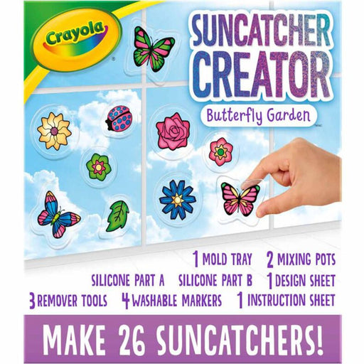 Crayola Suncatcher Creator - Butterfly Garden-Arts & Crafts-Crayola-Toycra