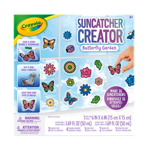 Crayola Suncatcher Creator - Butterfly Garden-Arts & Crafts-Crayola-Toycra