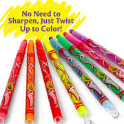 Crayola Twistable Mini Crayons 12 Shades