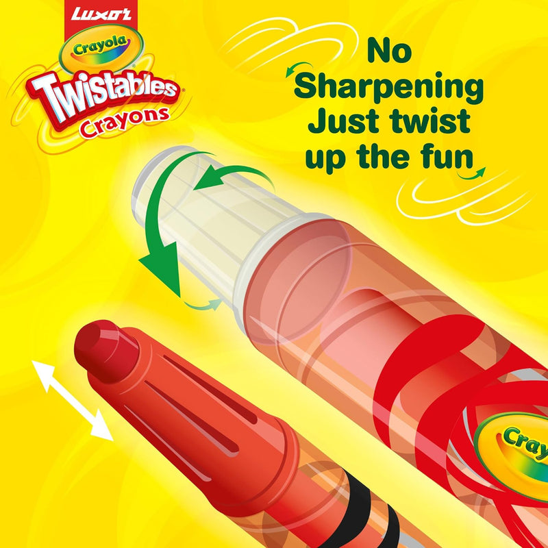 Crayola Twistable Mini Crayons 12 Shades