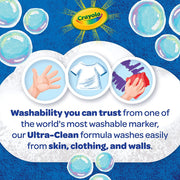 Crayola Ultra-Clean Washable Markers Broad Line 10 Count