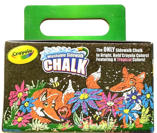 Crayola Washable Sidewalk Chalk -36-Count-Arts & Crafts-Crayola-Toycra