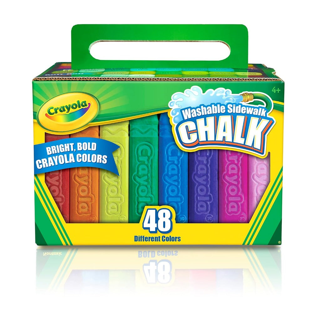 Crayola Washable Sidewalk Chalk, 48 Count — Toycra
