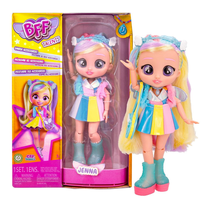 Cry Babies BFF Series 3 Fashion Doll -Jenna-Dolls-BFF-Toycra