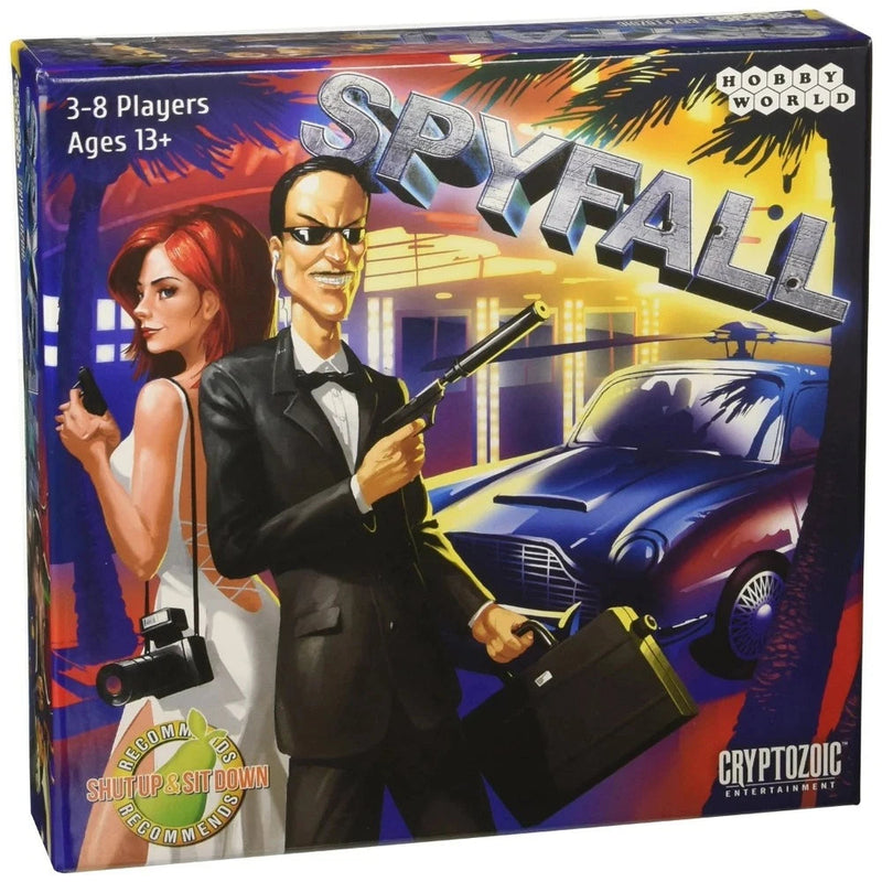 Cryptozoic Spyfall Board Game