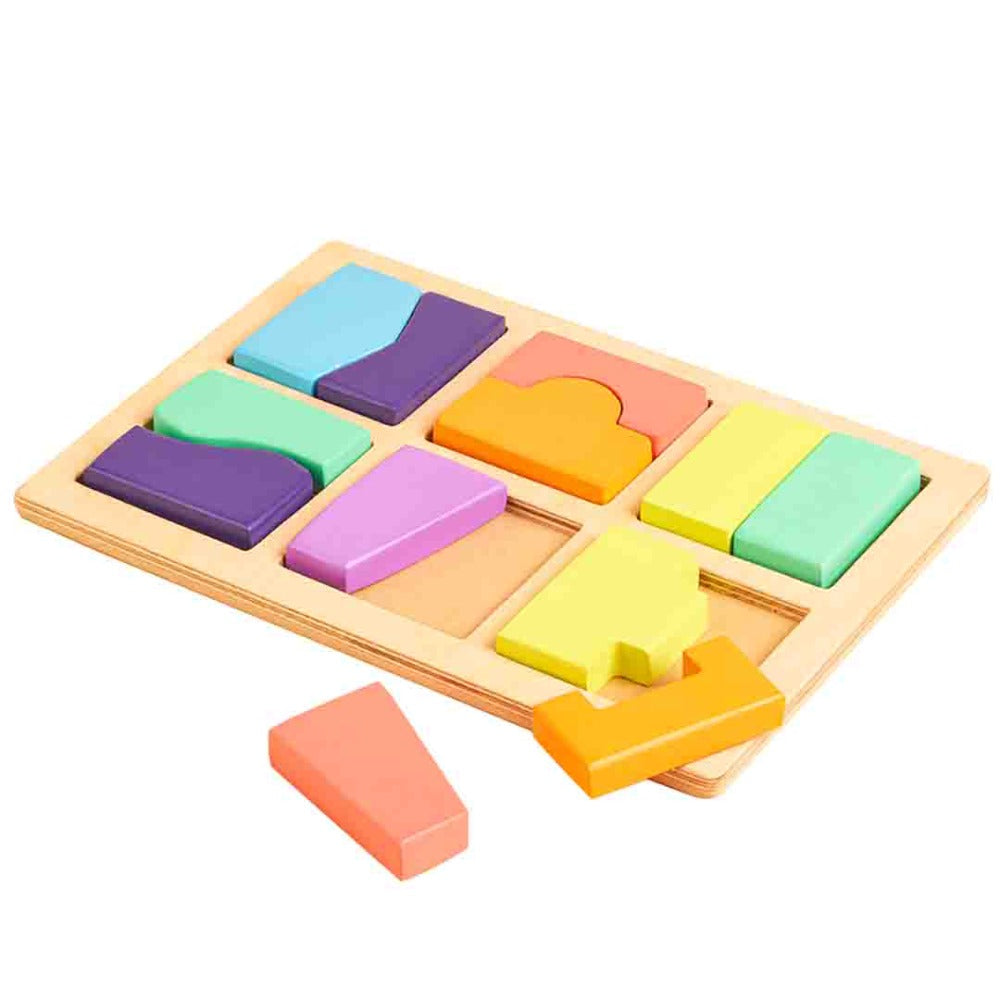 Curious Cub 2 Part Geometry Puzzle