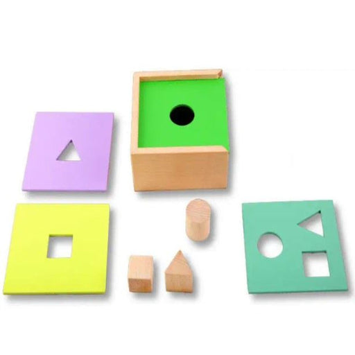 Curious Cub 4- in - 1 Shape Sorter-Learning & Education-Curious Cub-Toycra