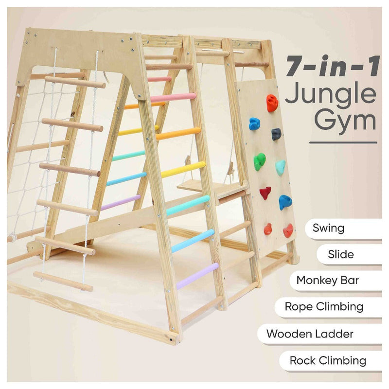 Curious Cub 7-in-1 Jungle gym