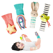 Curious Cub Foot Finder & Wrist Rattle