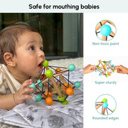 Curious Cub Geometric Rattle