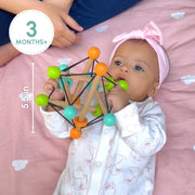 Curious Cub Geometric Rattle