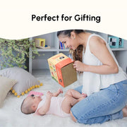 Curious Cub Geometric Rattle