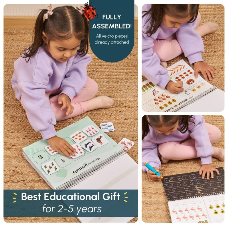 Curious Cub Math Busy Book