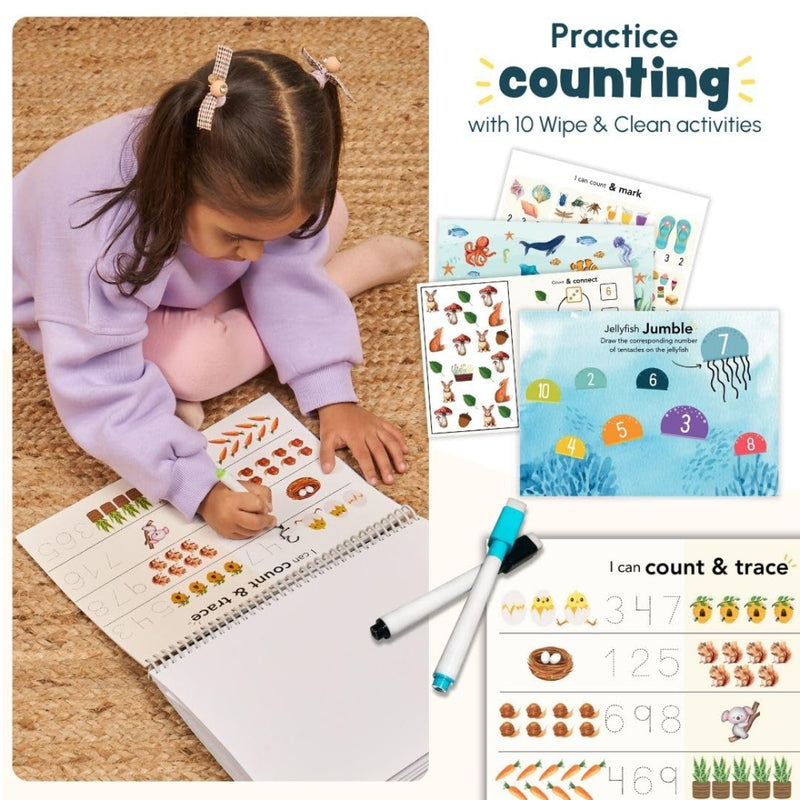 Curious Cub Math Busy Book