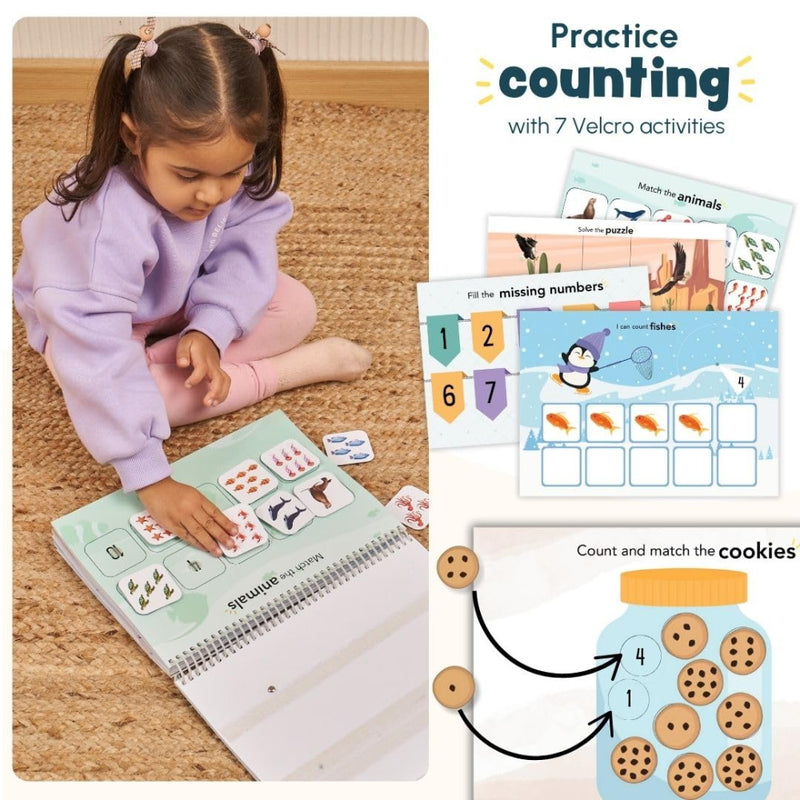 Curious Cub Math Busy Book