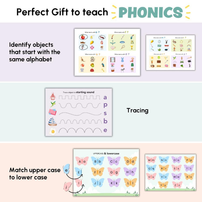 Curious Cub Montessori Alphabet Busy Book-Learning & Education-Curious Cub-Toycra