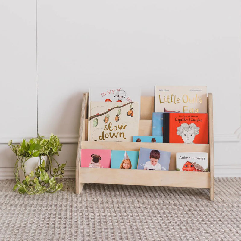 Curious Cub Montessori Bookshelf for Kids