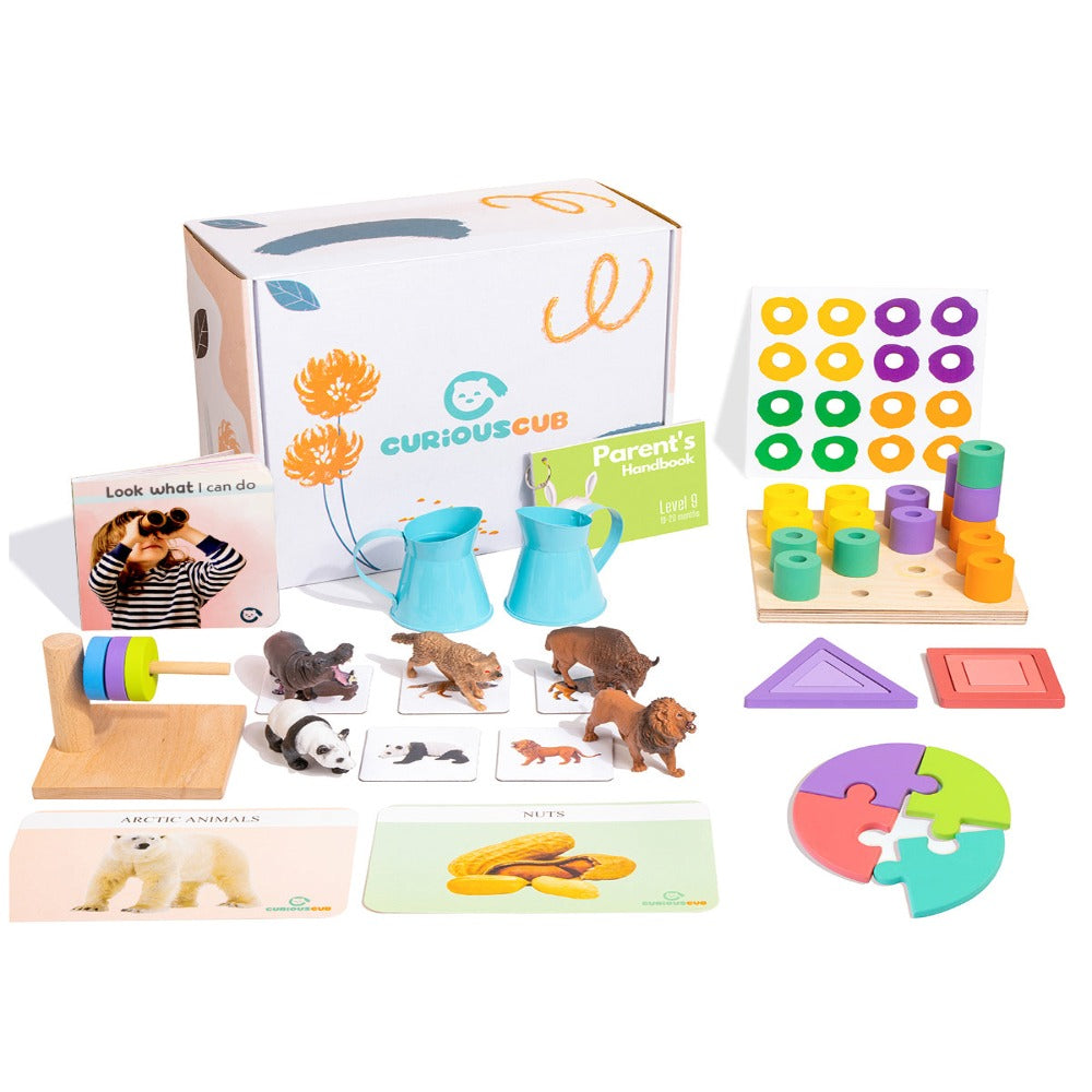 Curious Cub Montessori Box - 19 Months + (Level- 9)