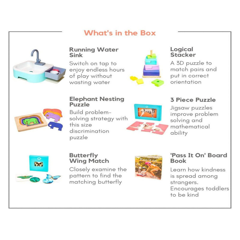 Curious Cub Montessori Box- 2 Years 3 Months + (Level- 12)