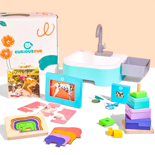 Curious Cub Montessori Box- 2 Years 3 Months + (Level- 12)-Learning & Education-Curious Cub-Toycra