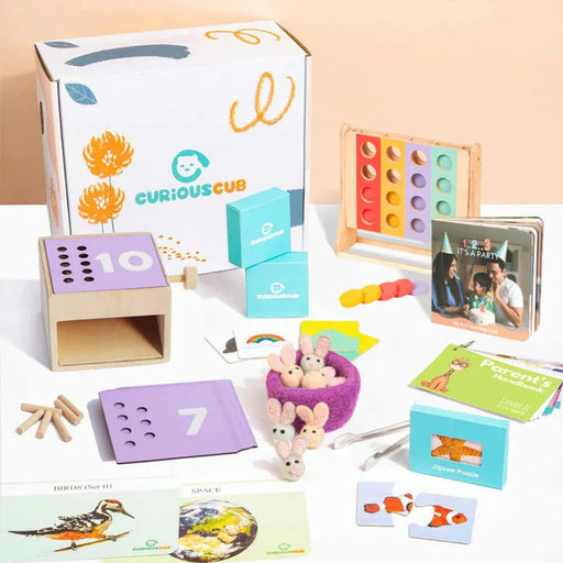 Curious Cub Montessori Box- 24 Months + (Level- 11)-Learning & Education-Curious Cub-Toycra