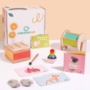 Curious Cub Montessori Box- 5 Months + (Level- 3) - Multi Color