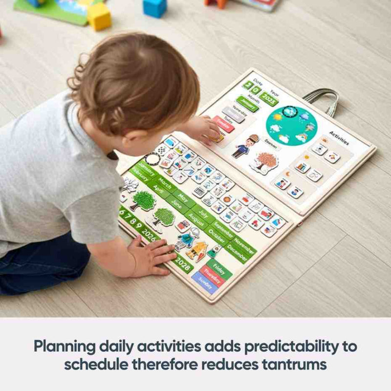 Curious Cub My Daily Magnetic Calendar