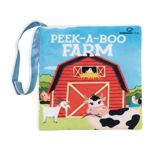 Curious Cub Peek-A-Boo Farm Cloth Book