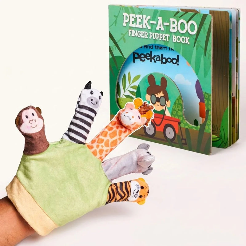 Curious Cub Peek-A-Boo Finger Puppet Book