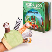 Curious Cub Peek-A-Boo Finger Puppet Story Book