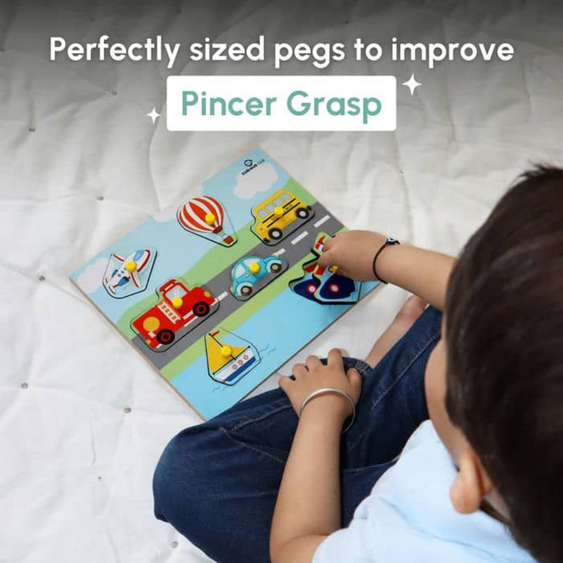 Curious Cub Peg Puzzles