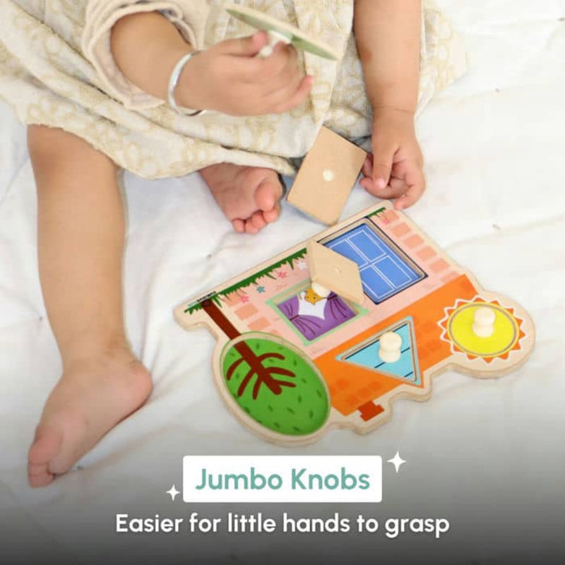 Curious Cub Peg Puzzles