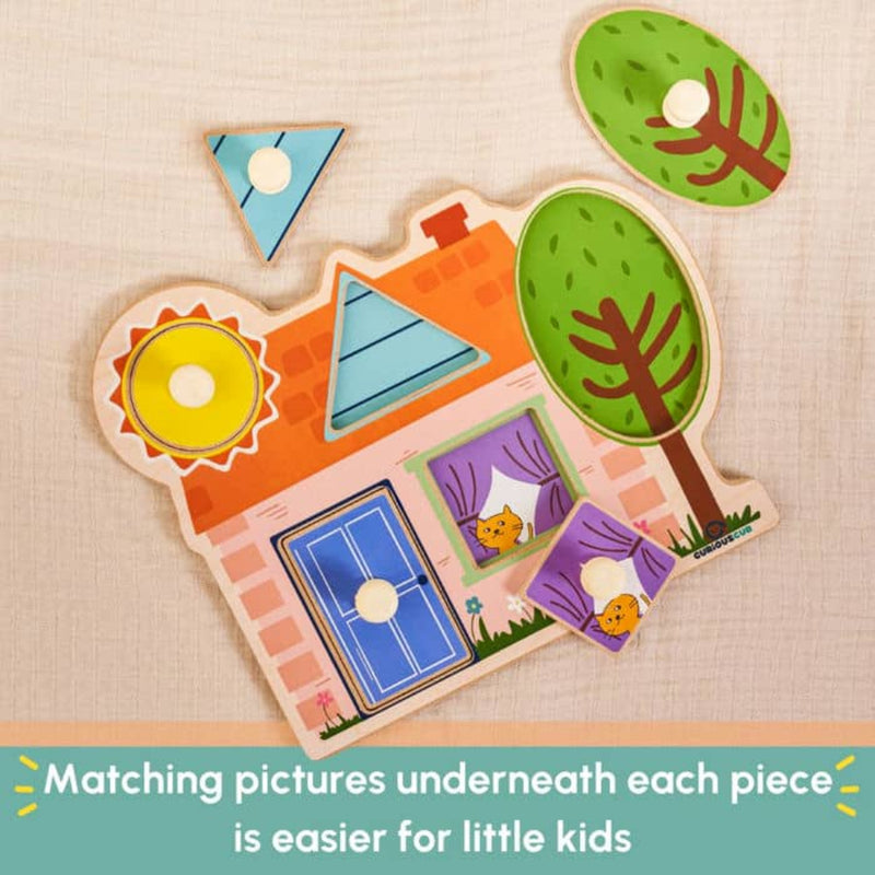 Curious Cub Peg Puzzles