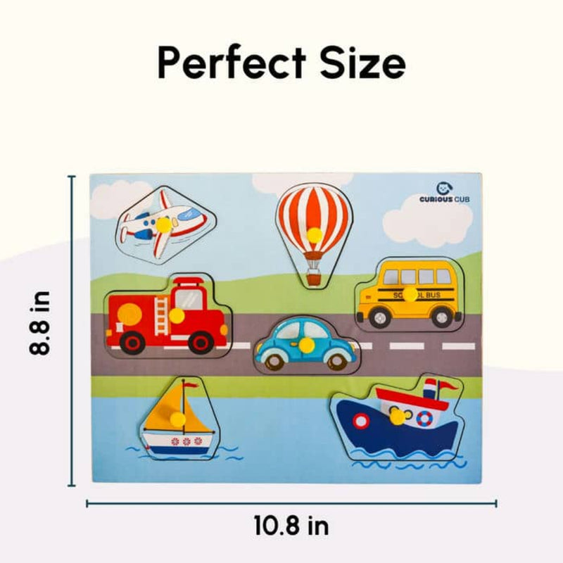 Curious Cub Peg Puzzles