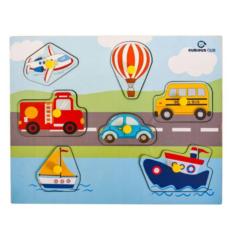 Curious Cub Peg Puzzles