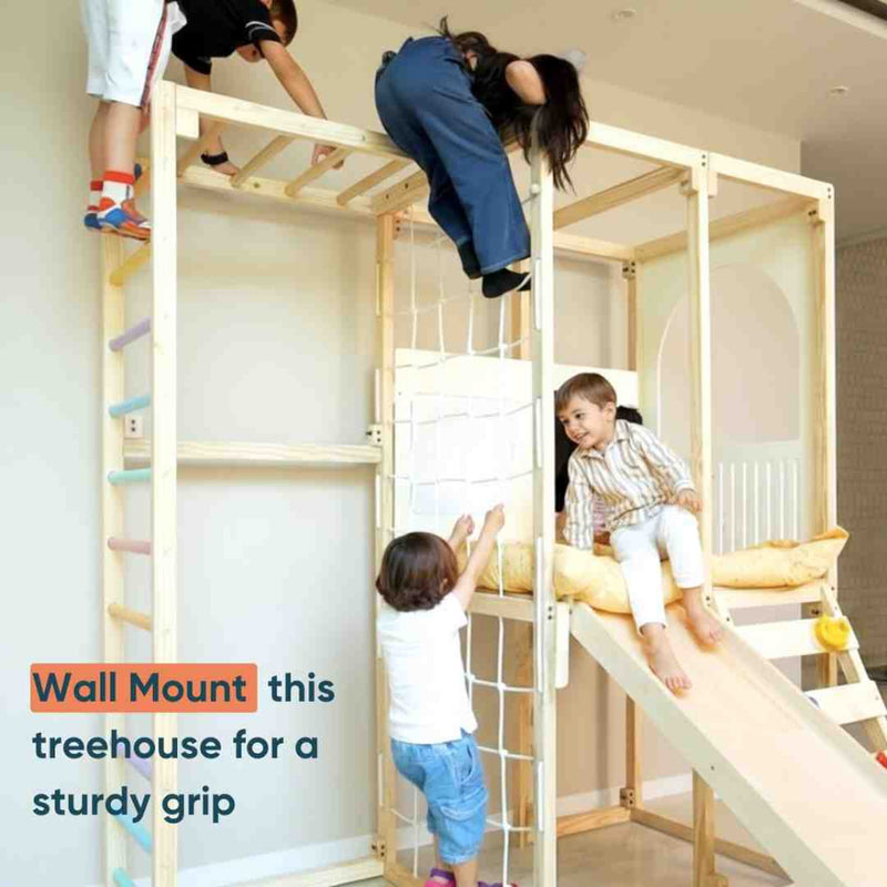 Curious Cub Playloft + Junglegym