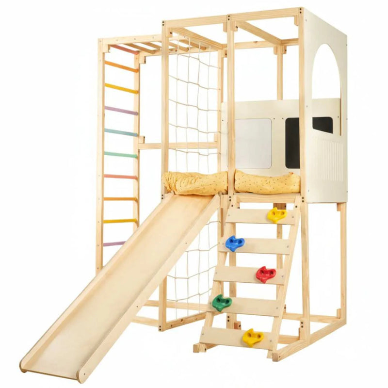 Curious Cub Playloft + Junglegym