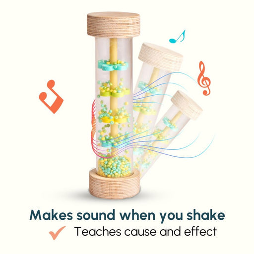 Curious Cub Rainmaker Rattle-Infant Toys-Curious Cub-Toycra