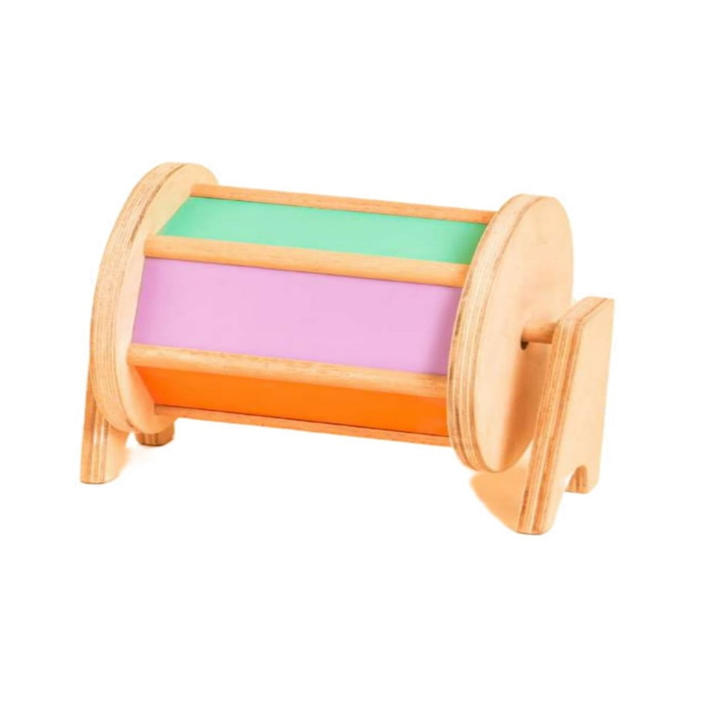 Curious Cub Rotating Drum - Multi Color | Buy Online at Toycra