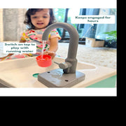 Curious Cub Running Water Sink-Multi Colour