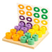 Curious Cub Stacking & Colour Matching Peg Board - Multi Color-Learning & Education-Curious Cub-Toycra