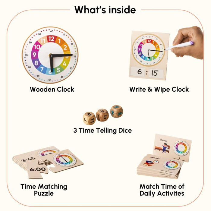 Curious Cub Time Learning Kit